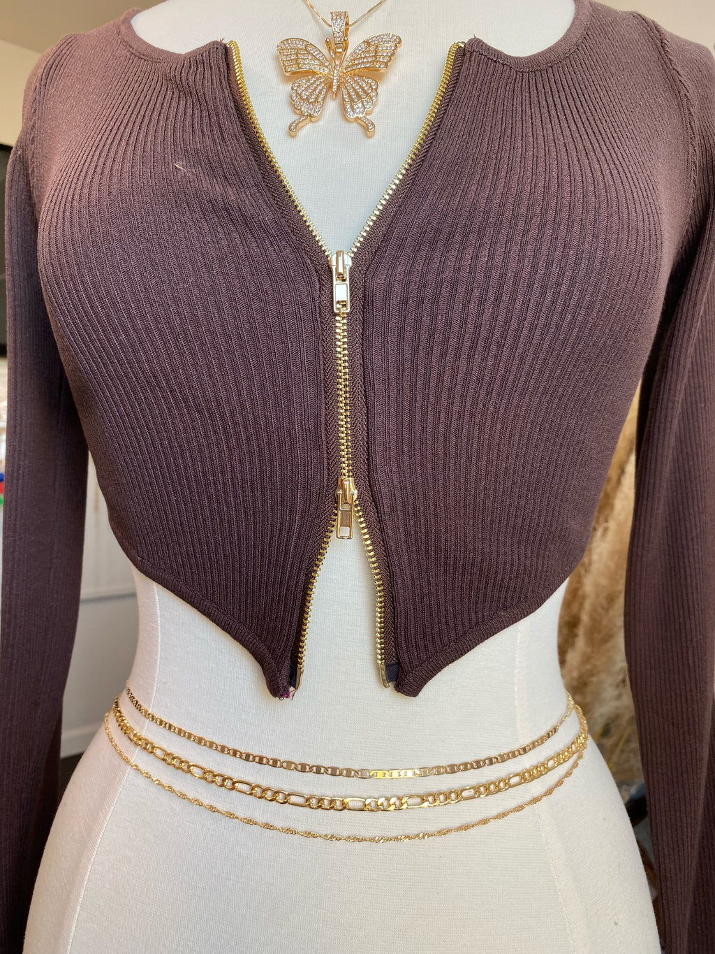 Kylie belly chain set