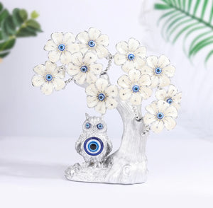 OWL EVIL EYE ENERGY TREE