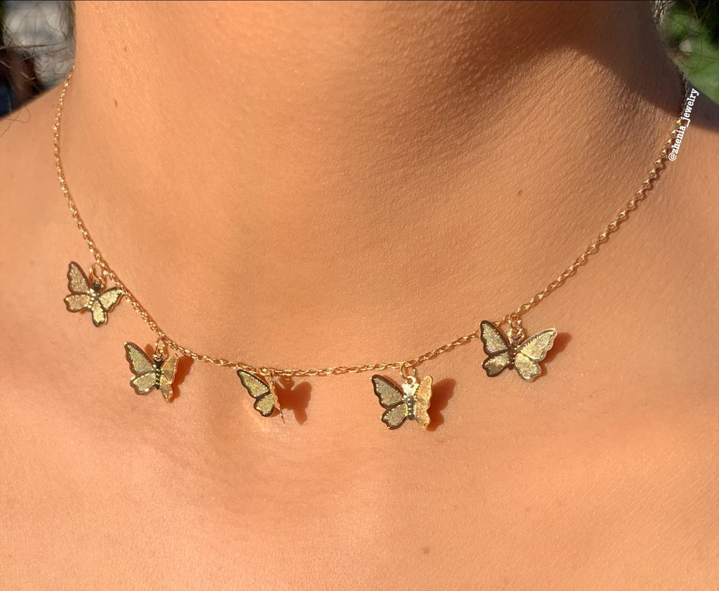 Mariposa choker 5