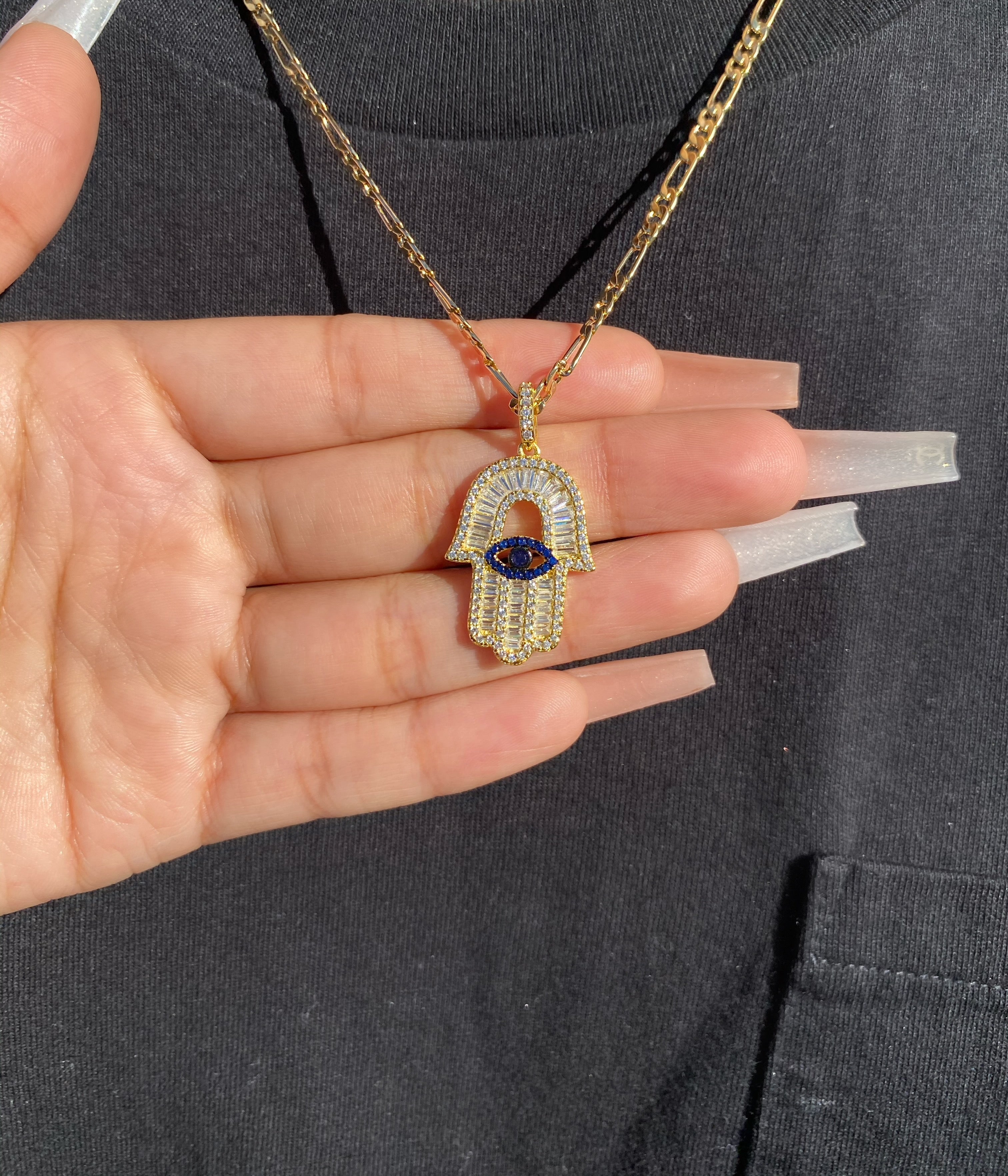 Hamsa blue