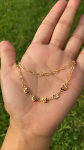 Mariposa anklet