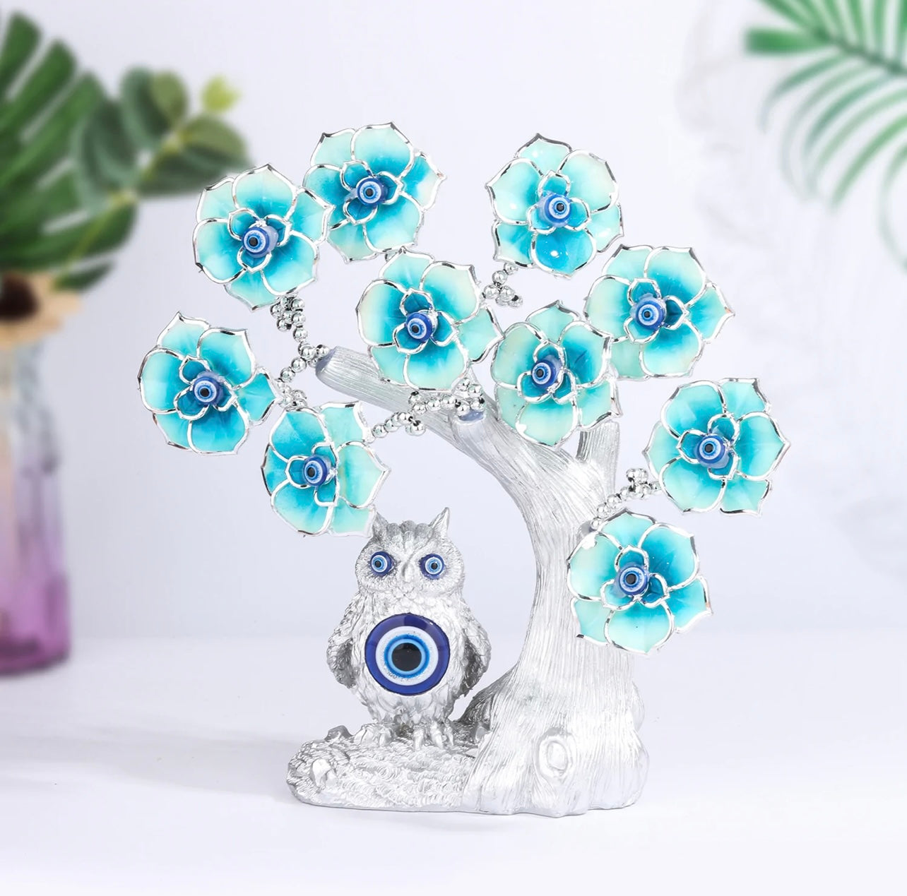 OWL EVIL EYE ENERGY TREE