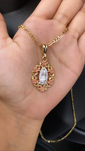 Rosa de Guadalupe necklace