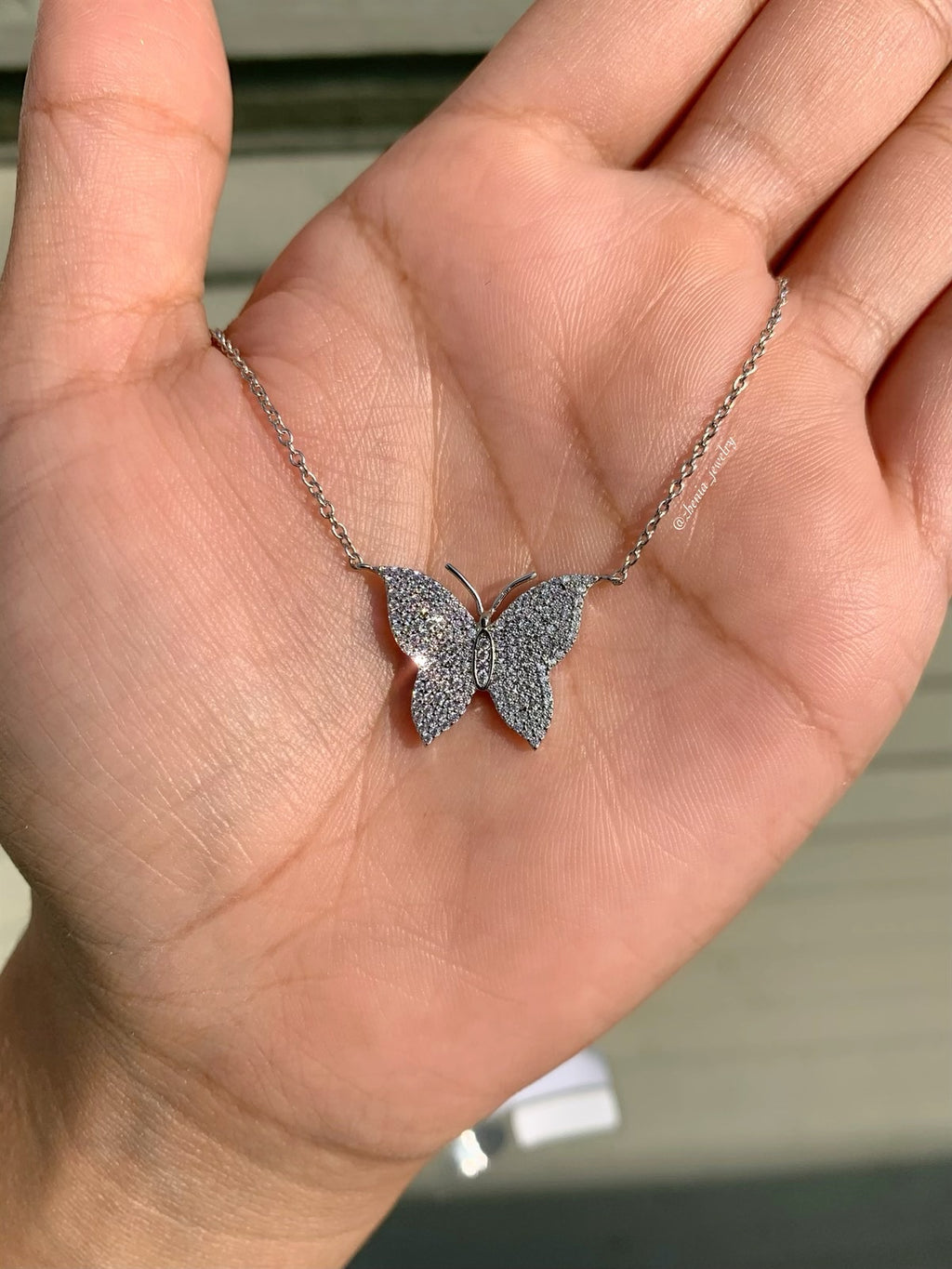 Diamonds butterfly