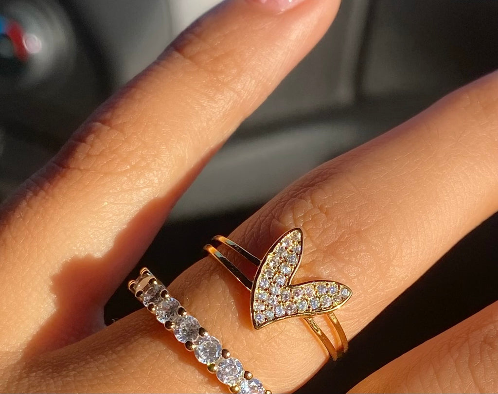 My love heart ring