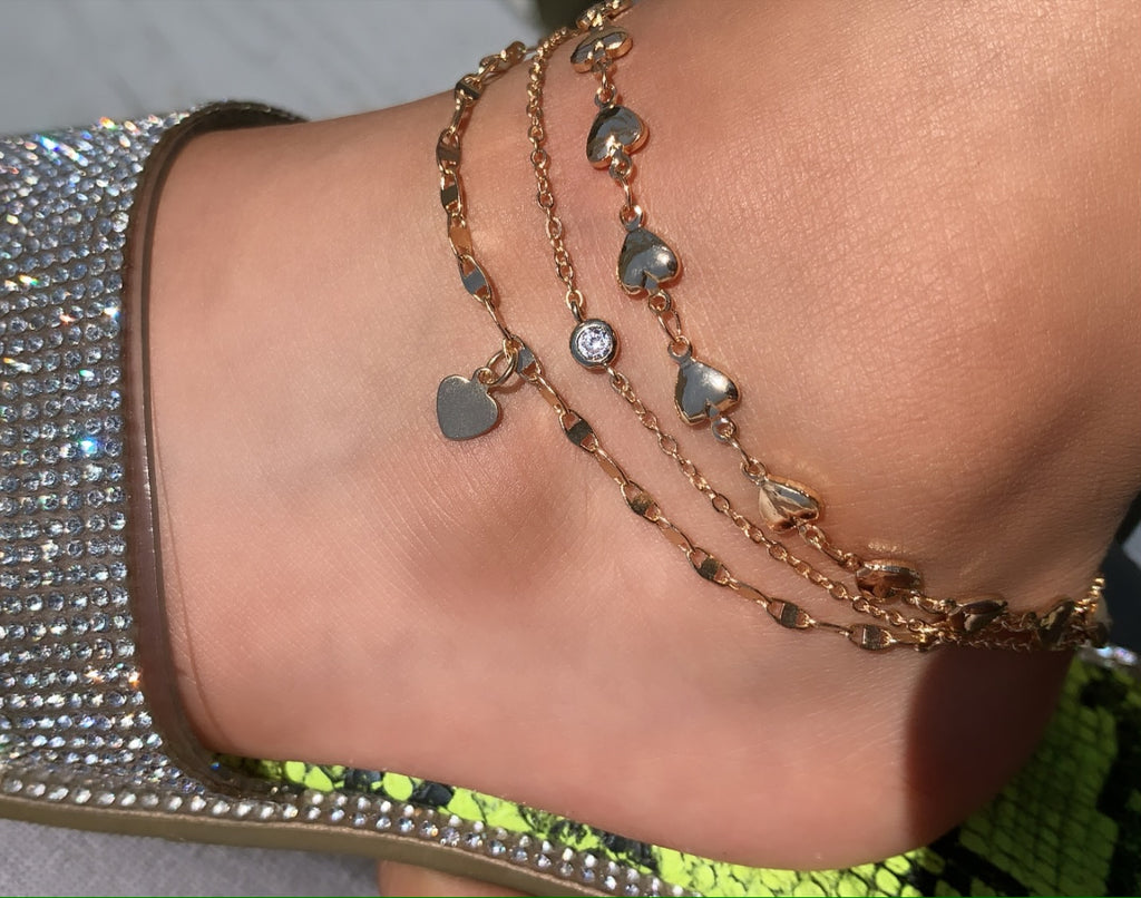 Corazon anklet
