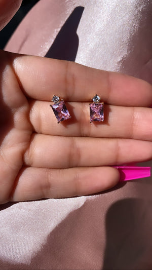 Emerald studs